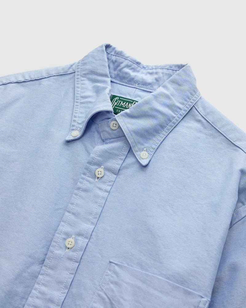 Classic Oxford Button-Down Shirt in Blue