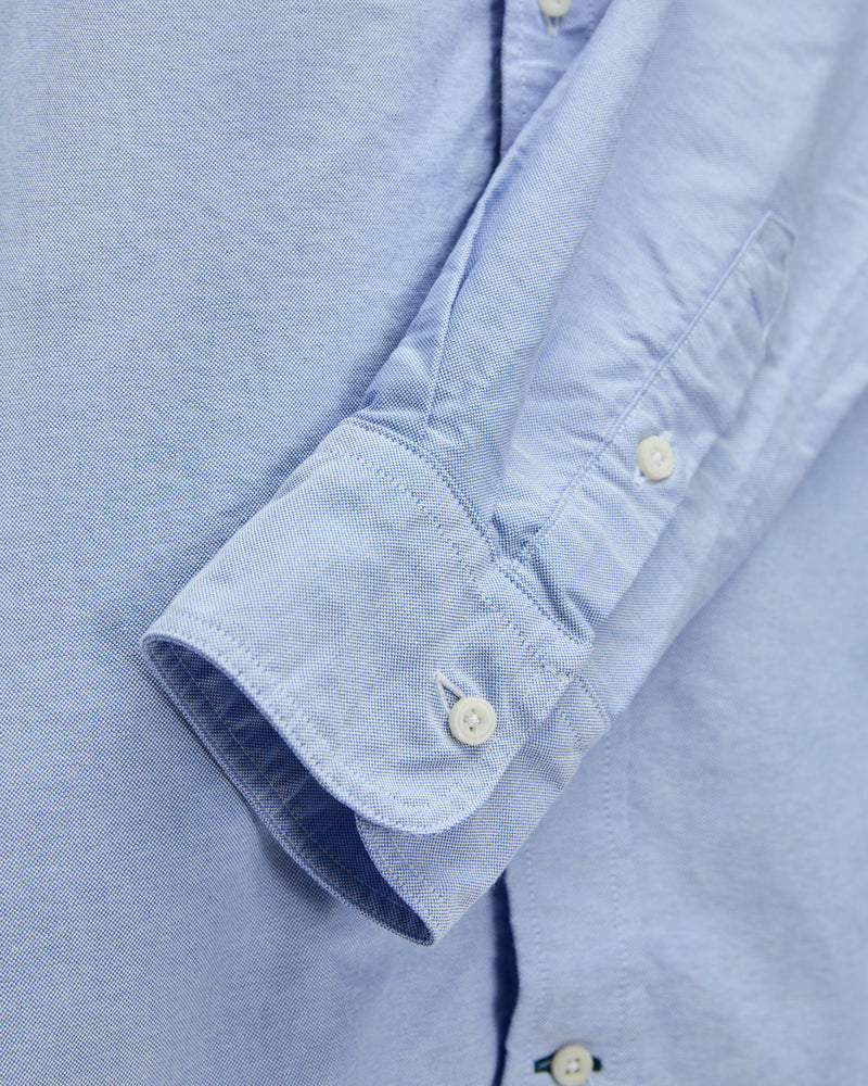 Classic Oxford Button-Down Shirt in Blue