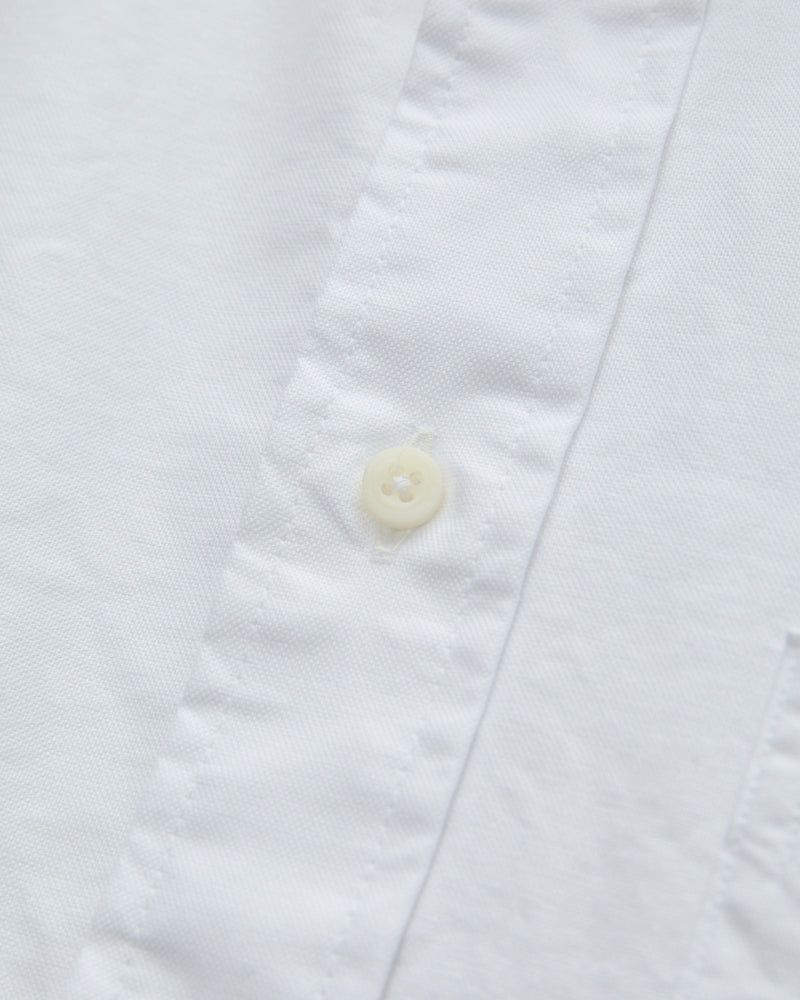 Classic Oxford Button-Down Shirt in White
