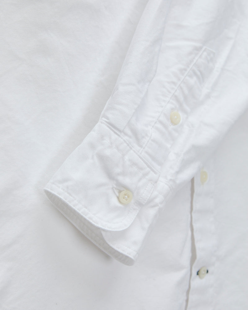 Classic Oxford Button-Down Shirt in White