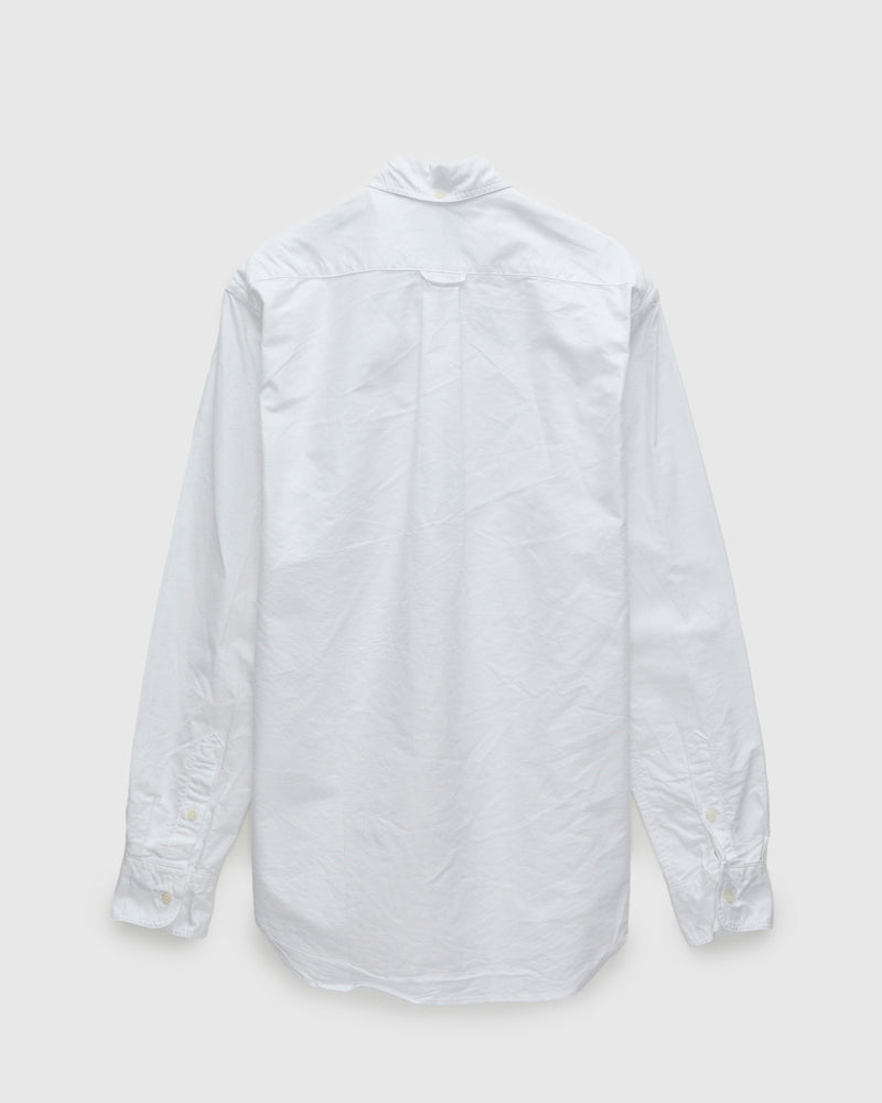 Classic Oxford Button-Down Shirt in White