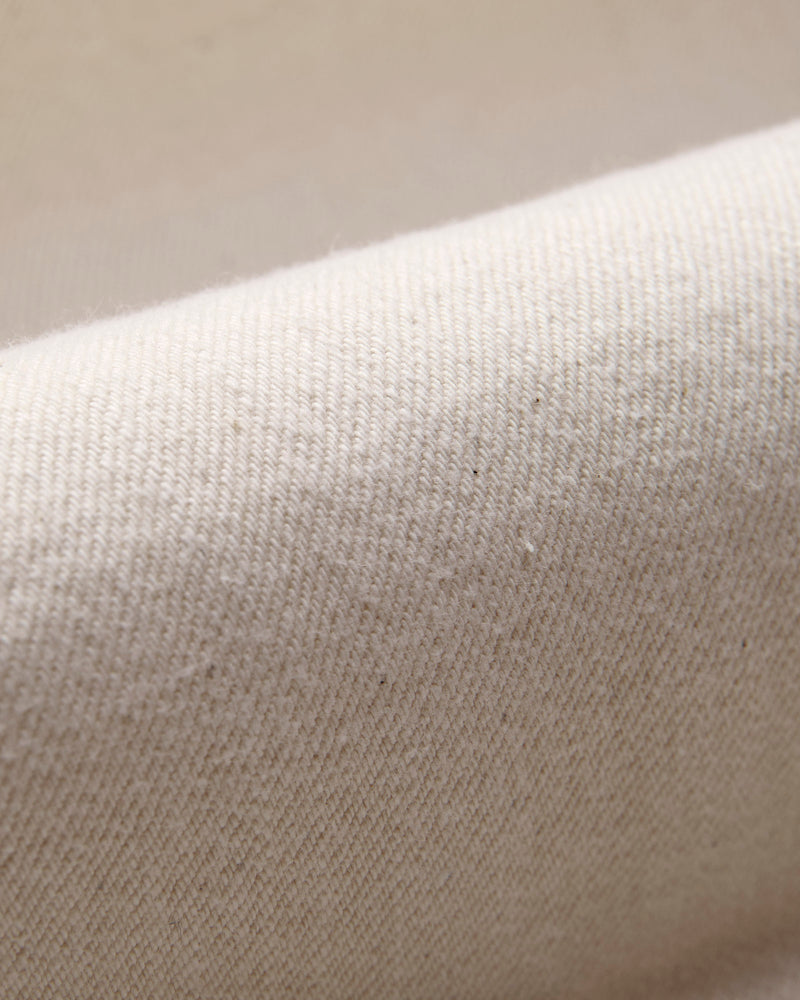 14oz "Ecru" Natural Slub Selvedge Denim - Barrel Wide Straight