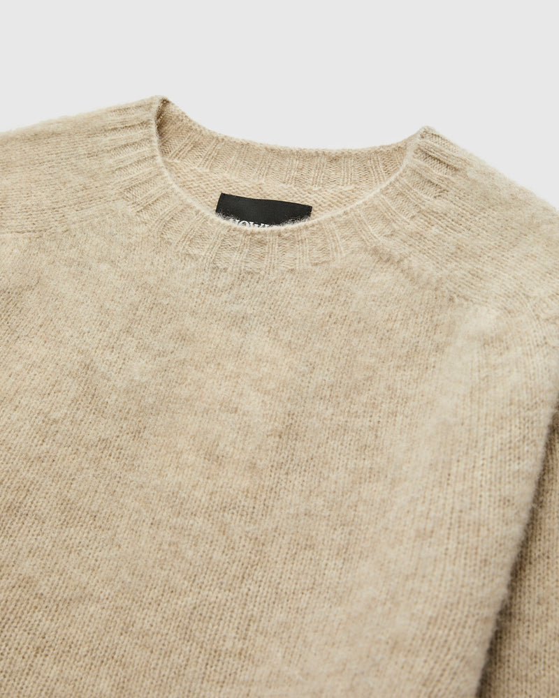 "Birth of the Cool" Wool Sweater in Cosmic Latte