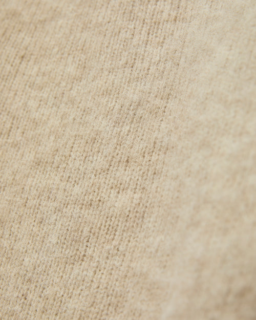 "Birth of the Cool" Wool Sweater in Cosmic Latte