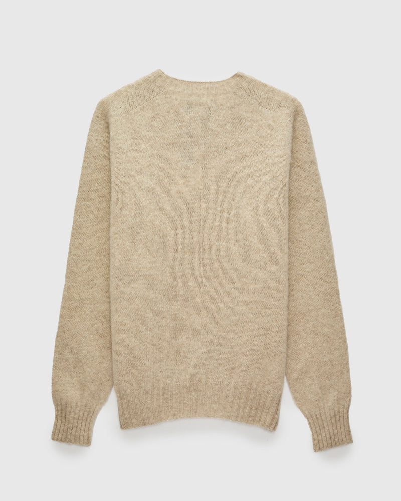 "Birth of the Cool" Wool Sweater in Cosmic Latte