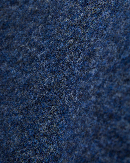 "Birth of the Cool" Wool Sweater in Denim