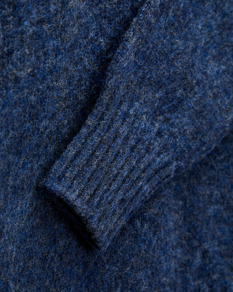 "Birth of the Cool" Wool Sweater in Denim