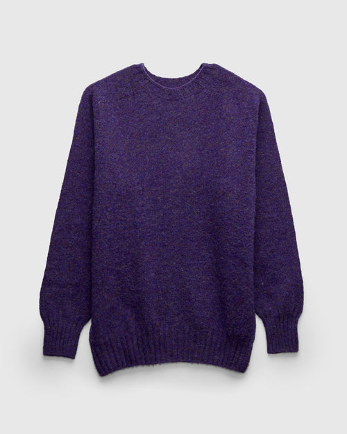 "Birth of the Cool" Wool Sweater in Lavender