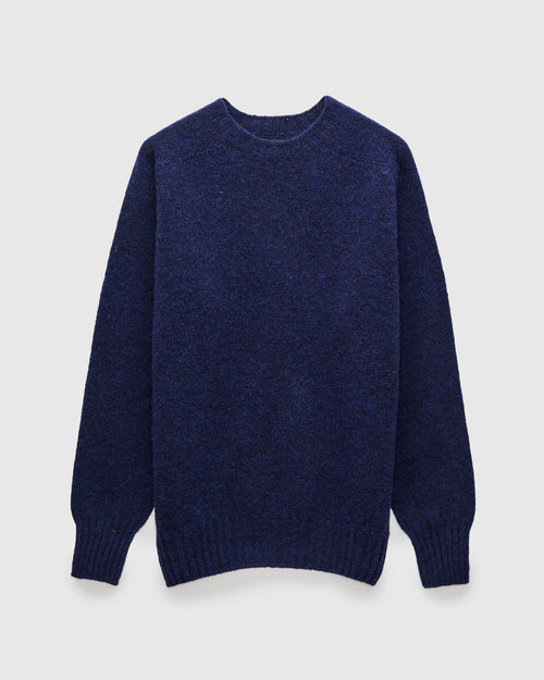 "Birth of the Cool" Wool Sweater in Magic Blue