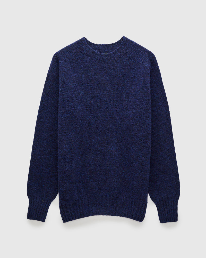 "Birth of the Cool" Wool Sweater in Magic Blue