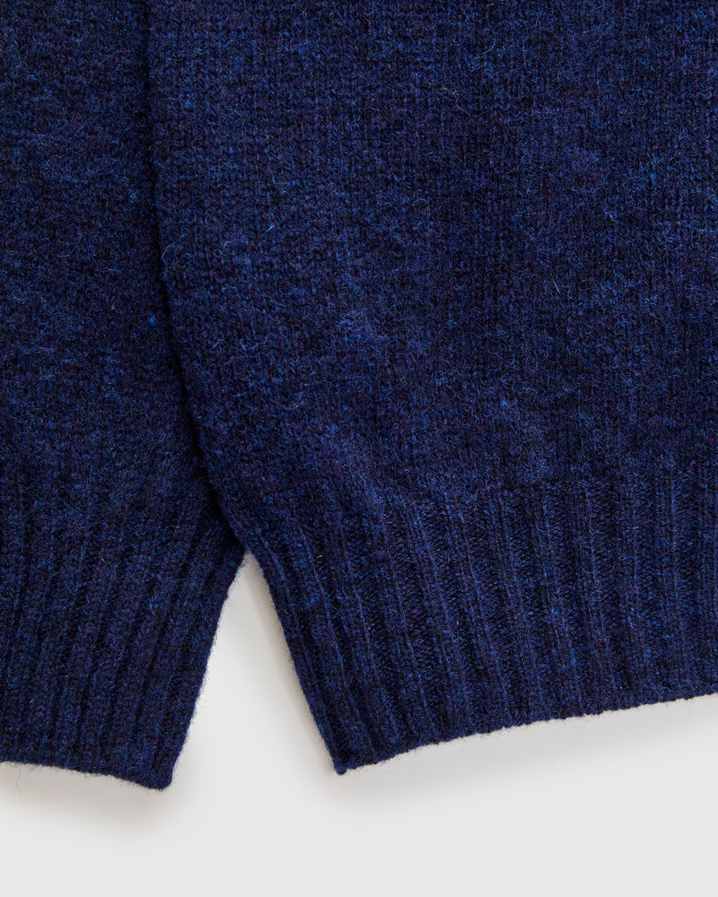 "Birth of the Cool" Wool Sweater in Magic Blue