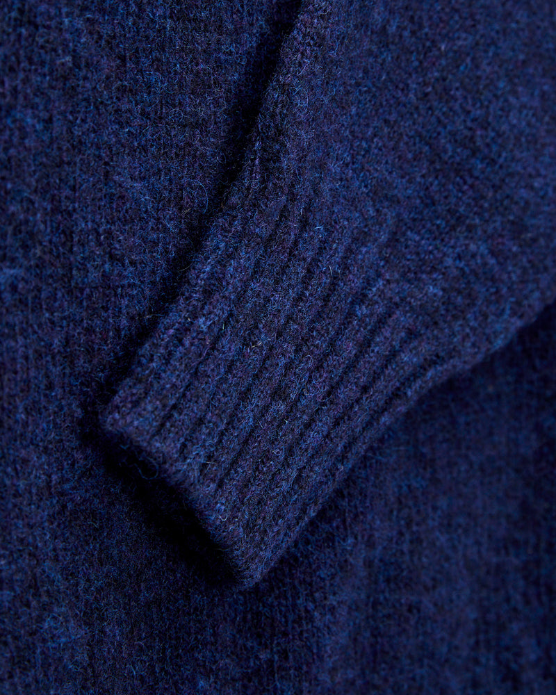 "Birth of the Cool" Wool Sweater in Magic Blue