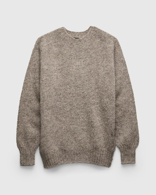 "Birth of the Cool" Wool Sweater in Mixed Shrooms