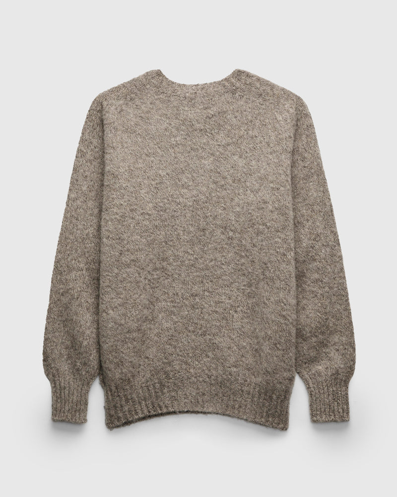 "Birth of the Cool" Wool Sweater in Mixed Shrooms