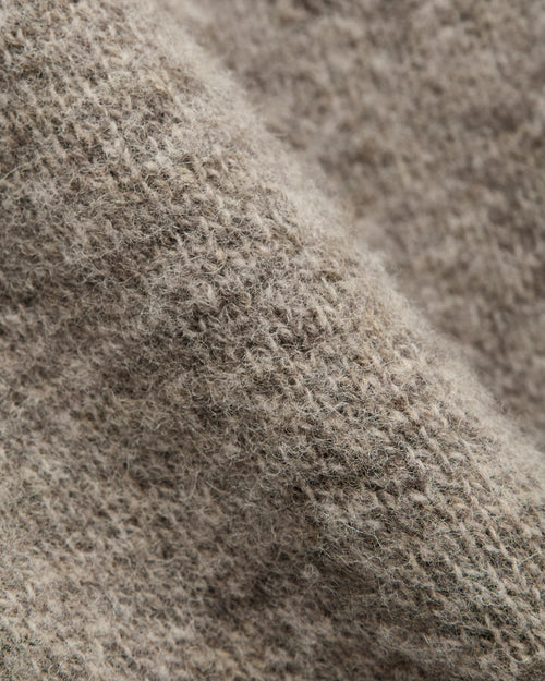 "Birth of the Cool" Wool Sweater in Mixed Shrooms