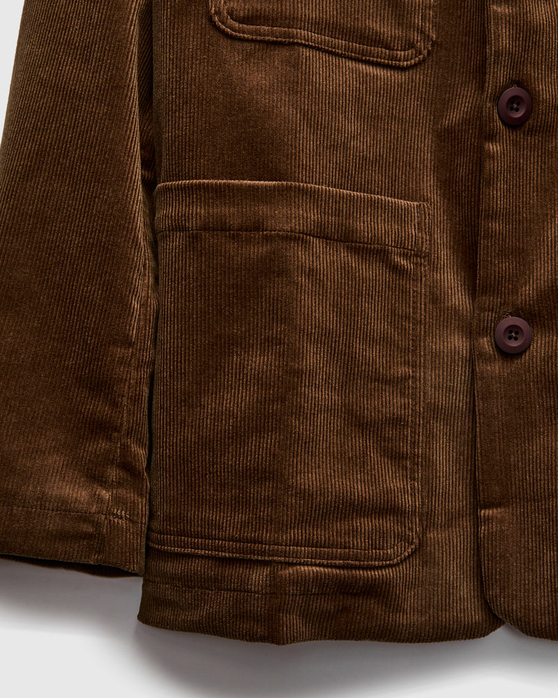 Cosmic Blazer Deluxe in Brown Corduroy