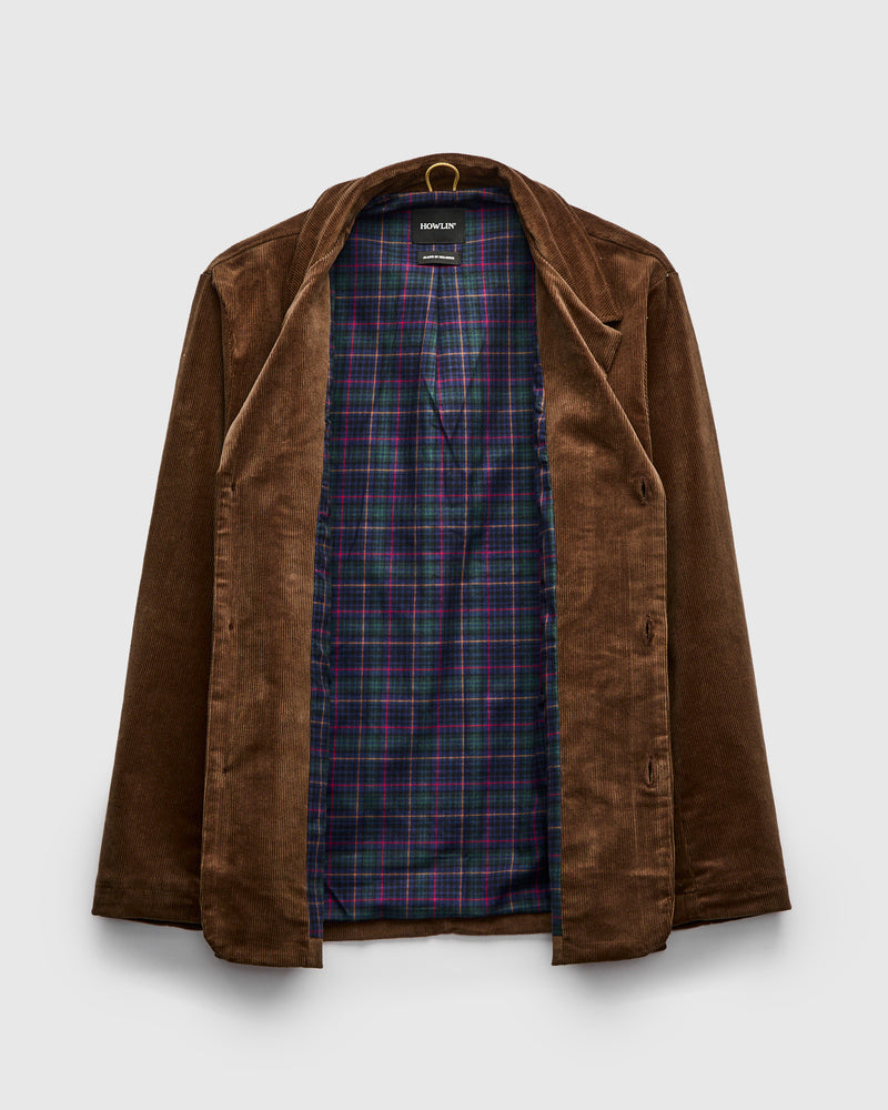 Cosmic Blazer Deluxe in Brown Corduroy