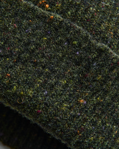 "Out of the Blue" Wool Beanie in Moss