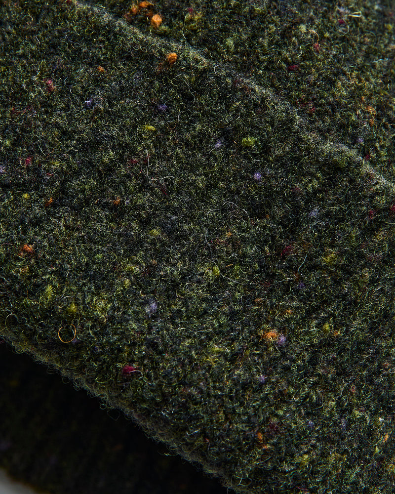 "Out of the Blue" Wool Beanie in Moss