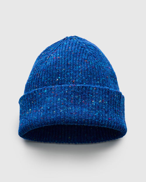 "Out of the Blue" Wool Beanie in Transcendent