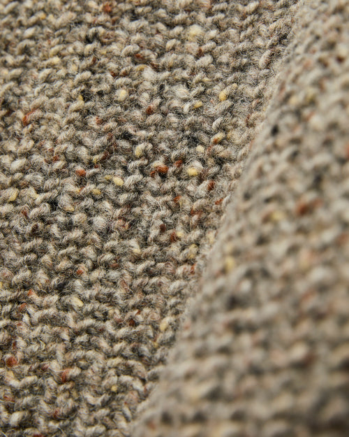 "Taste Of The Future" Wool Knit Sweater in Greymix