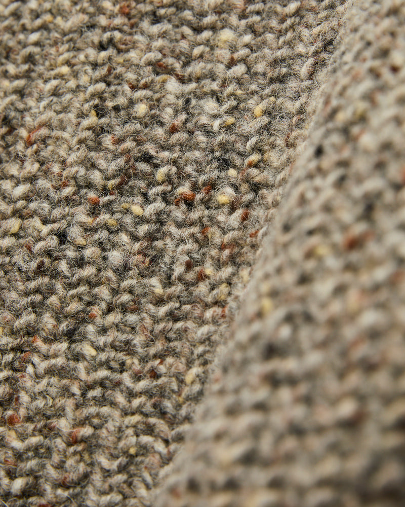 "Taste Of The Future" Wool Knit Sweater in Greymix
