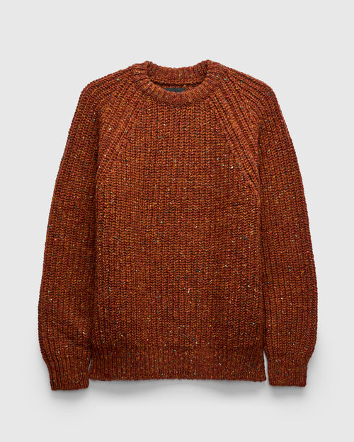 "Taste Of The Future" Wool Knit Sweater in Mars
