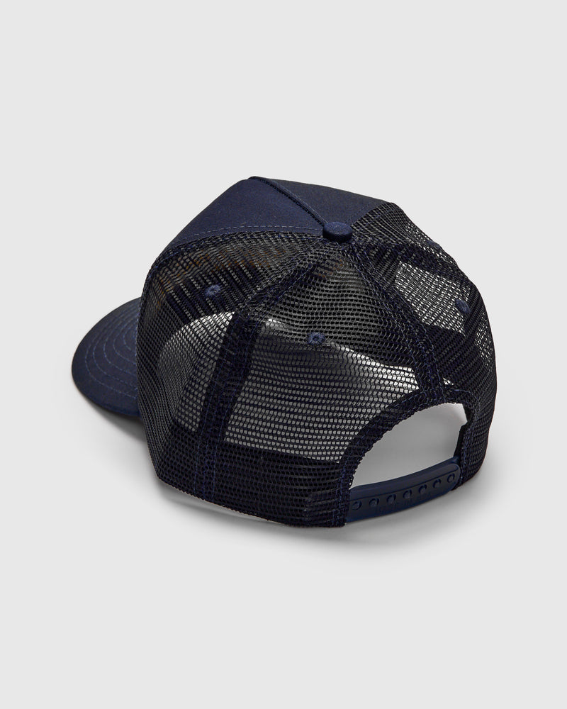 Lasso Trucker Cap in Navy
