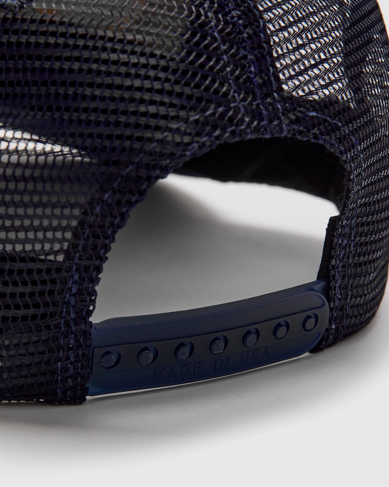 Lasso Trucker Cap in Navy
