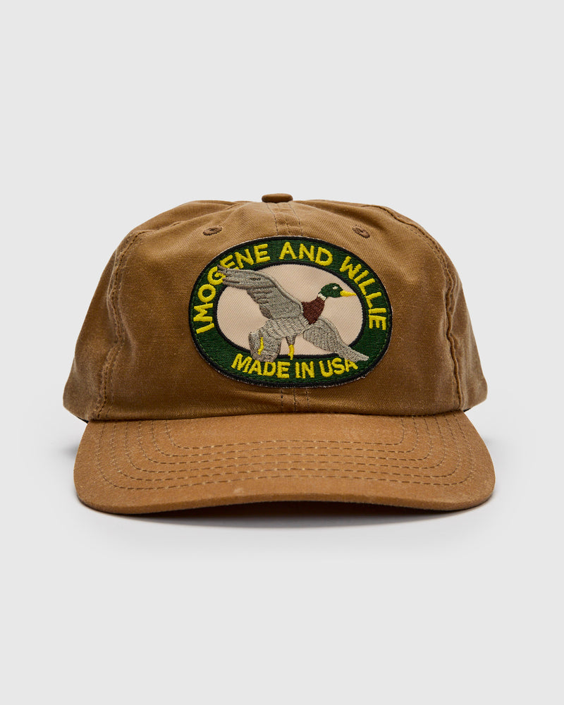 Mallard Cap in Waxed Tan