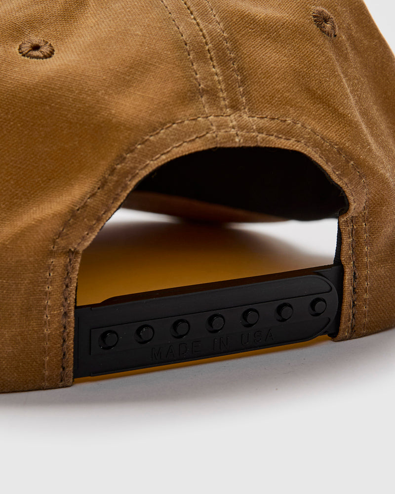Mallard Cap in Waxed Tan