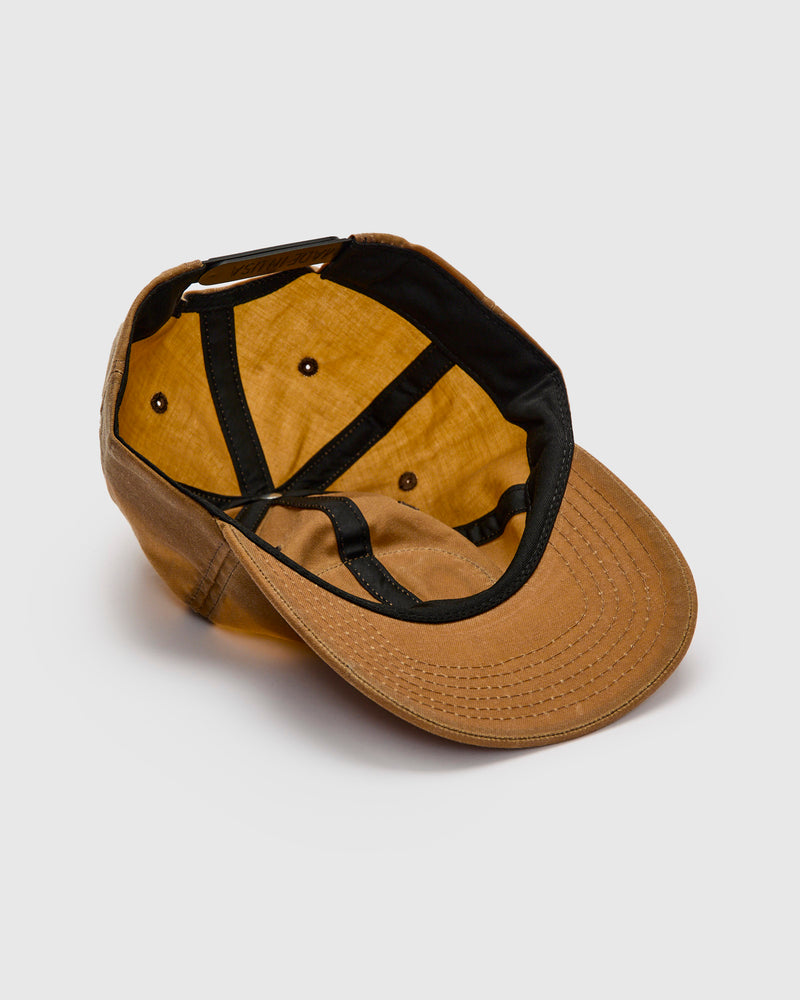 Mallard Cap in Waxed Tan