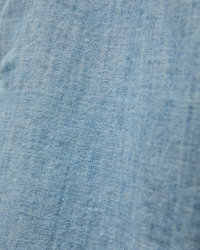 Earl Chambray Shirt in Washed Indigo
