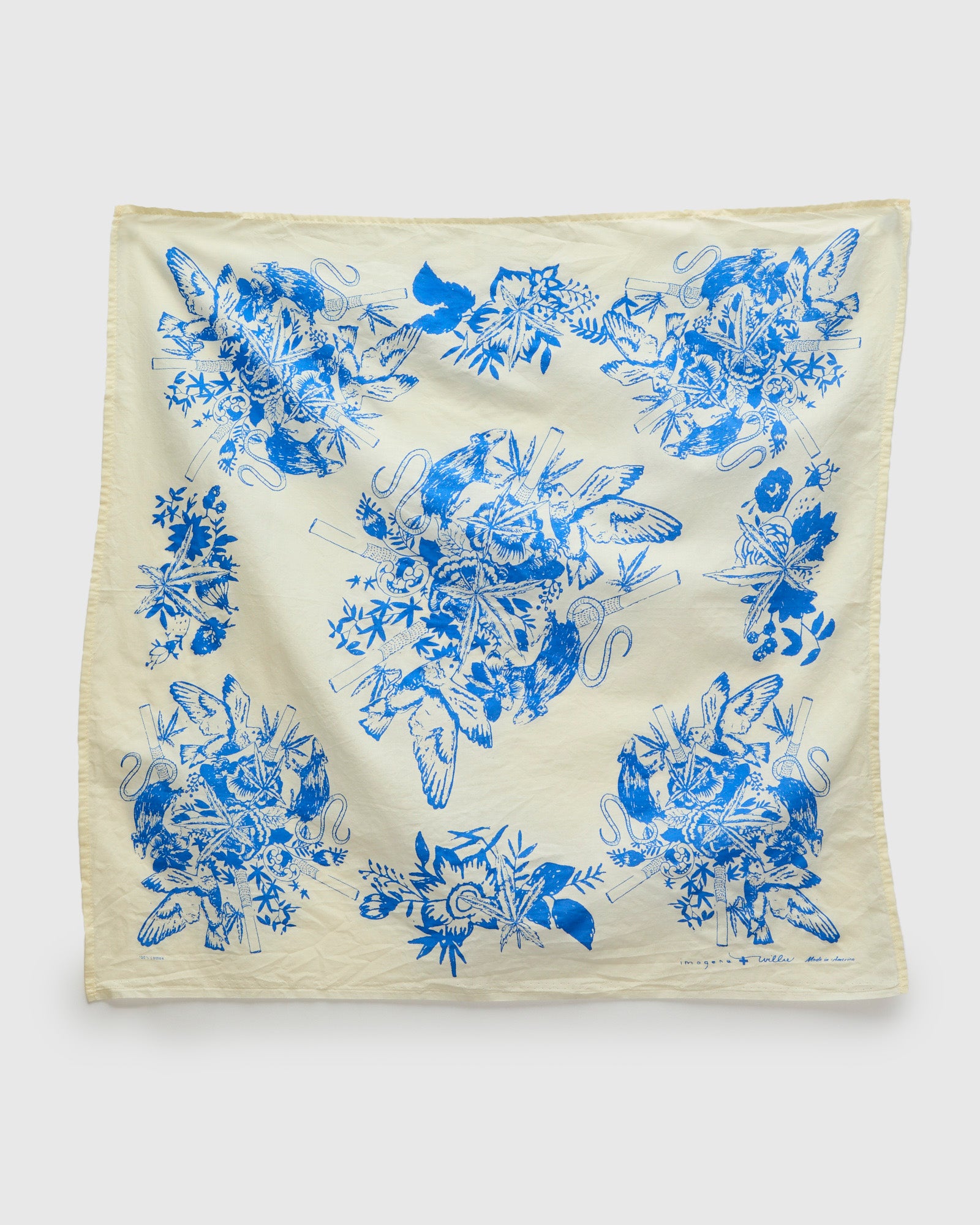 Ceramic Bandana in White – Blue Owl Workshop