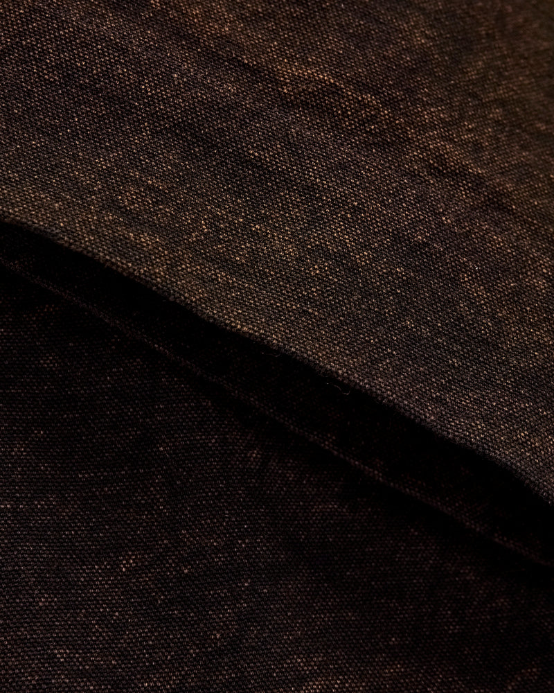 Raka Pants in Iron Brown Crackle Canvas