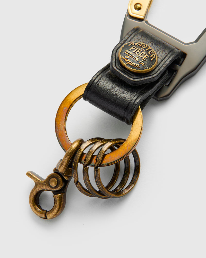 Carabiner Keychain in Black