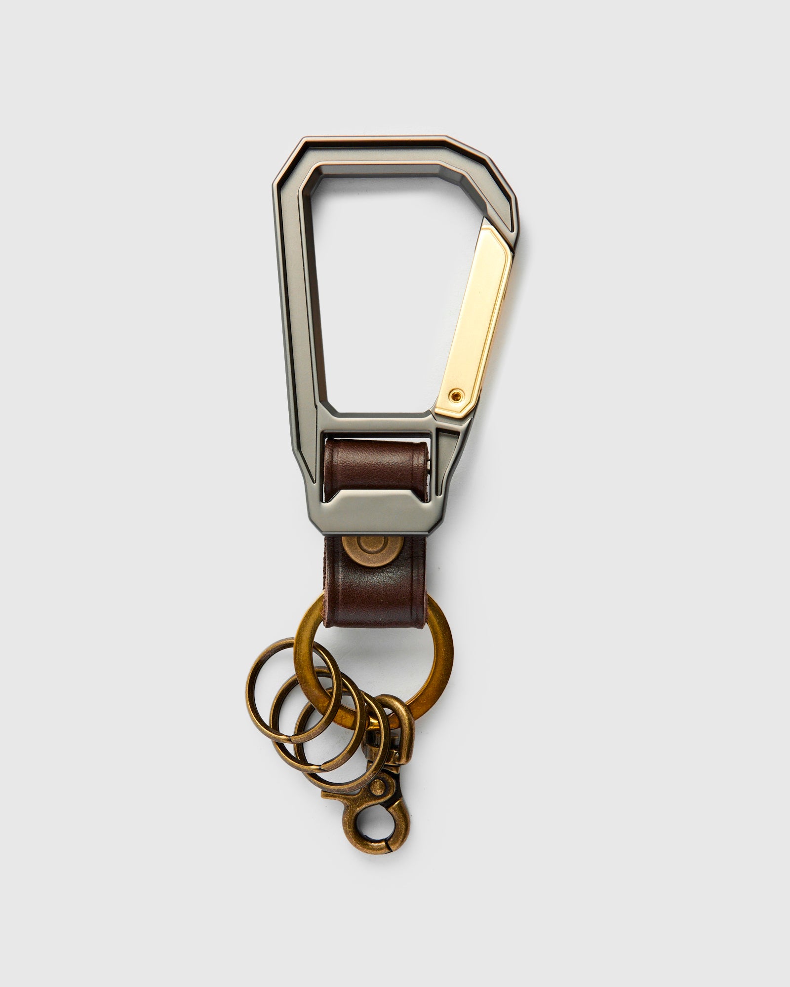 Carabiner Keychain in Chocolate – Blue Owl Workshop
