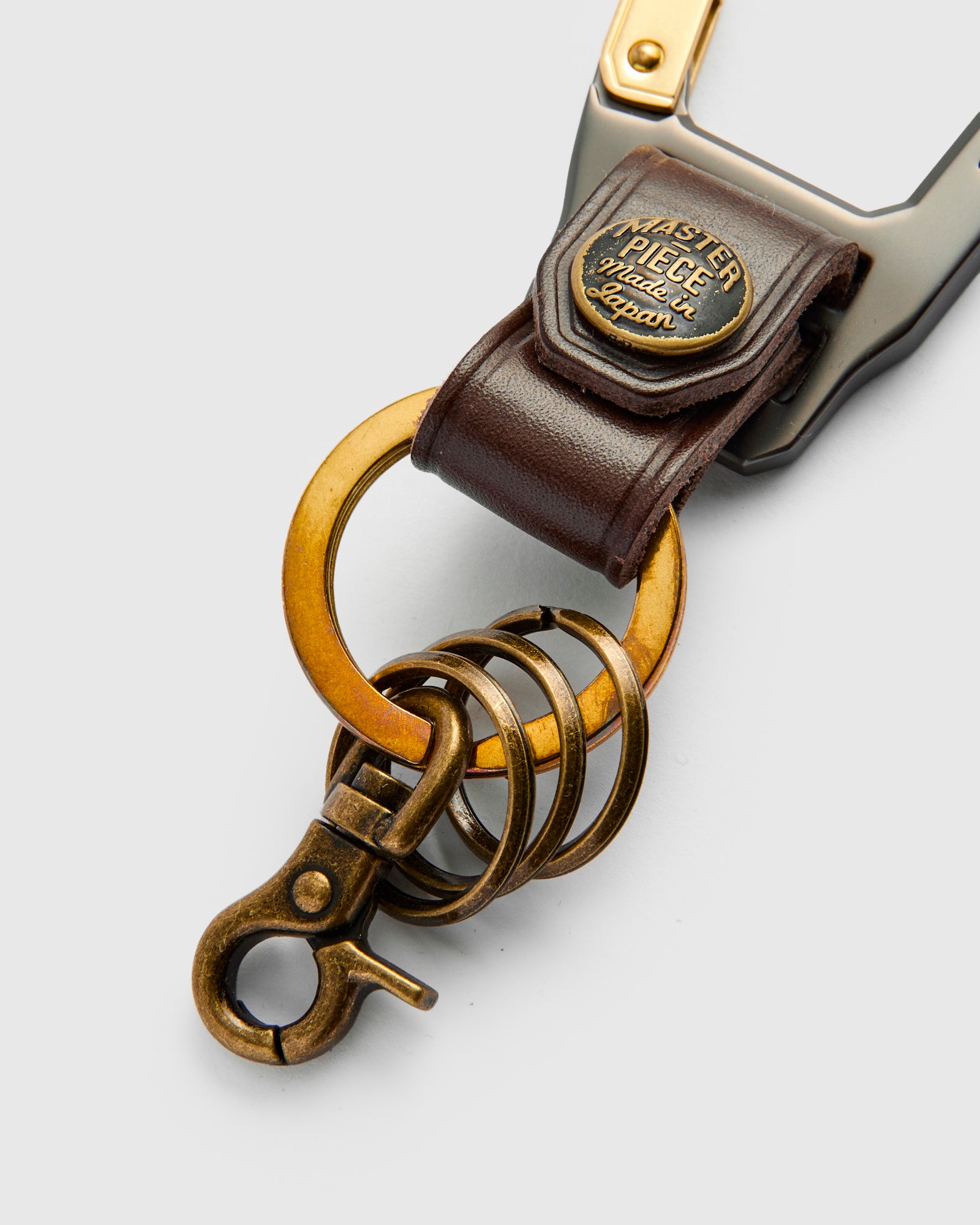 Carabiner Keychain in Chocolate – Blue Owl Workshop