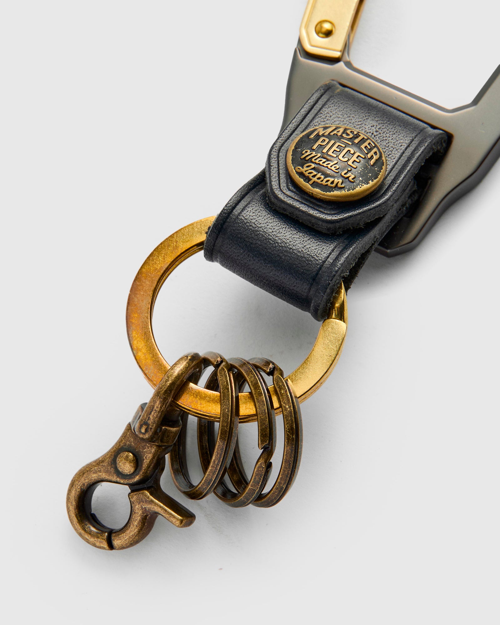 Carabiner Keychain in Navy – Blue Owl Workshop