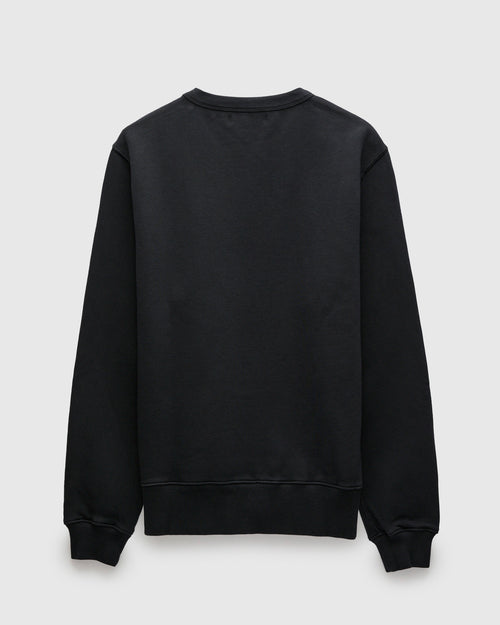CSW28 "Good Basics" Organic Cotton Crewneck Sweater in Charcoal