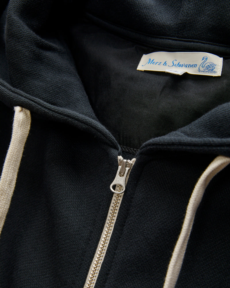 HDJKT02 "Good Basics" Organic Cotton Zip Hoodie in Charcoal