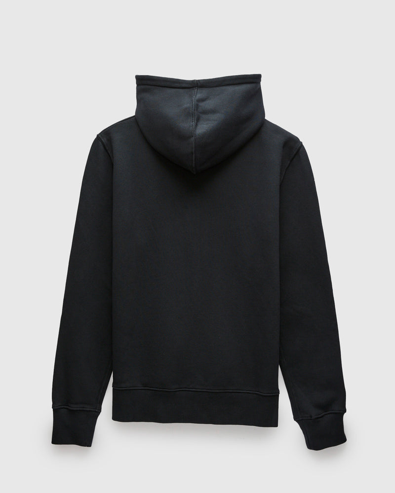 HDJKT02 "Good Basics" Organic Cotton Zip Hoodie in Charcoal