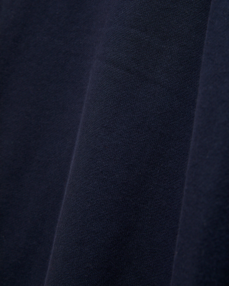 HDJKT02 "Good Basics" Organic Cotton Zip Hoodie in Dark Navy