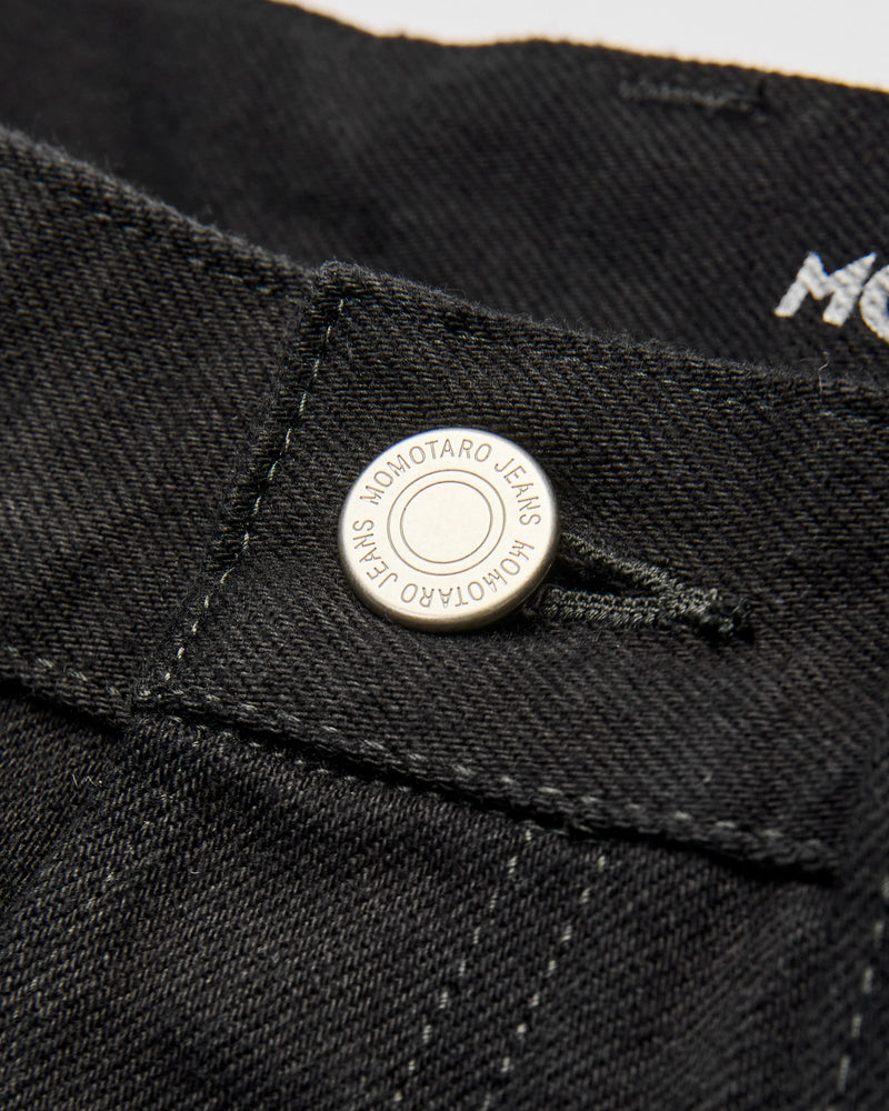 MMJE6500 "Kyoto Montsuki" 15oz Black Selvedge Denim - Wide Fit