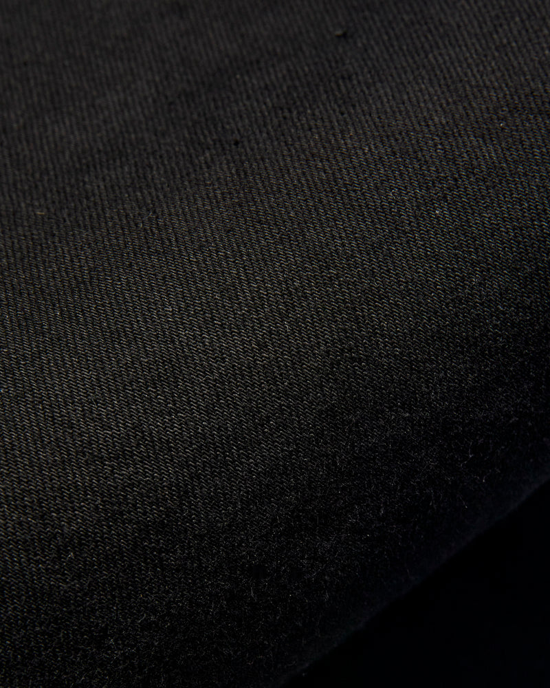 MMJE6500 "Kyoto Montsuki" 15oz Black Selvedge Denim - Wide Fit