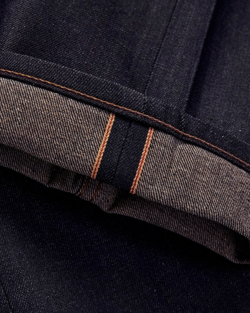 "Coffee Dye" 12.5oz Selvedge Denim - True Guy Fit