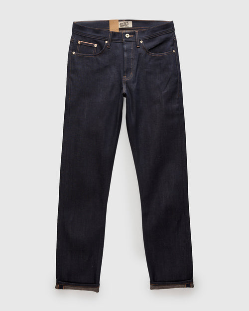 "Coffee Dye" 12.5oz Selvedge Denim - Weird Guy Fit