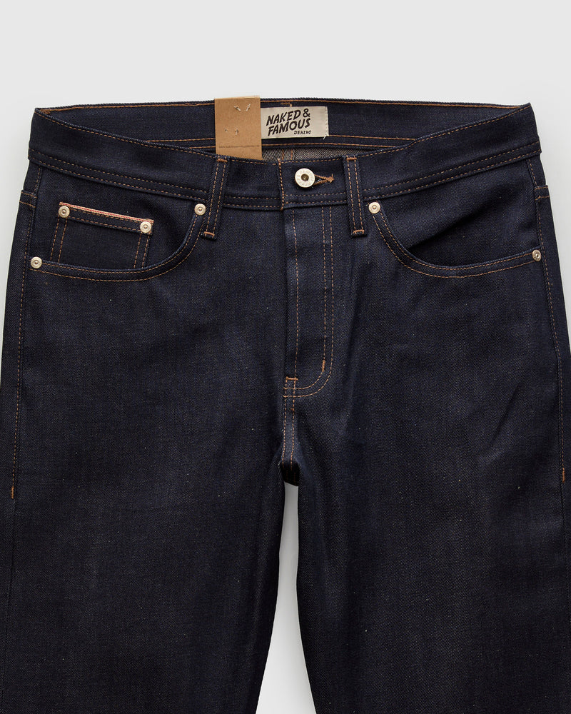 "Coffee Dye" 12.5oz Selvedge Denim - Weird Guy Fit