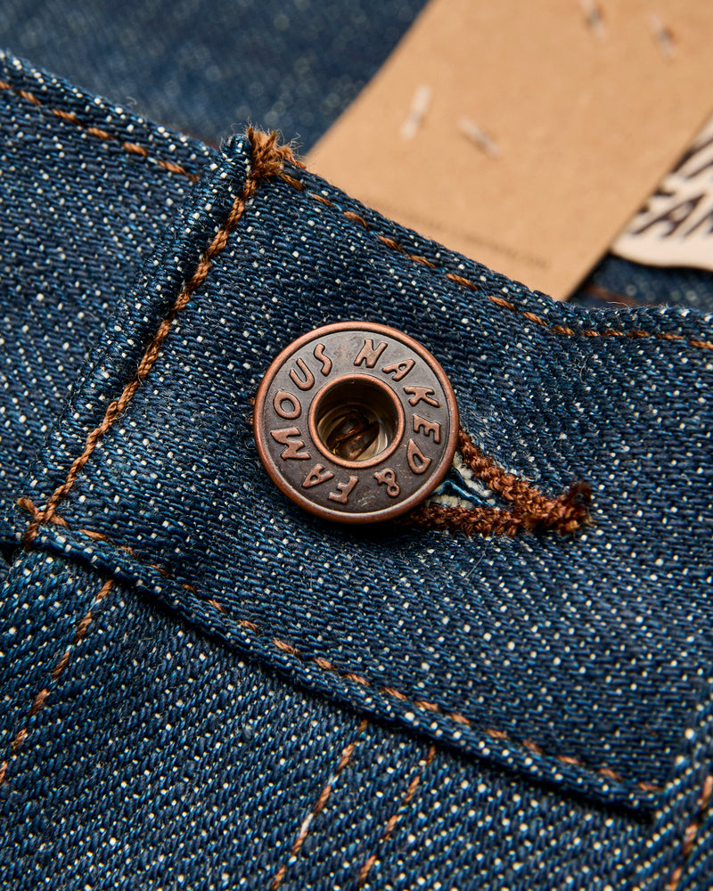 "Kawataro" 14.5oz Greencast Selvedge Denim - True Guy Fit