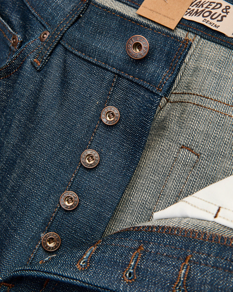 "Kawataro" 14.5oz Greencast Selvedge Denim - True Guy Fit